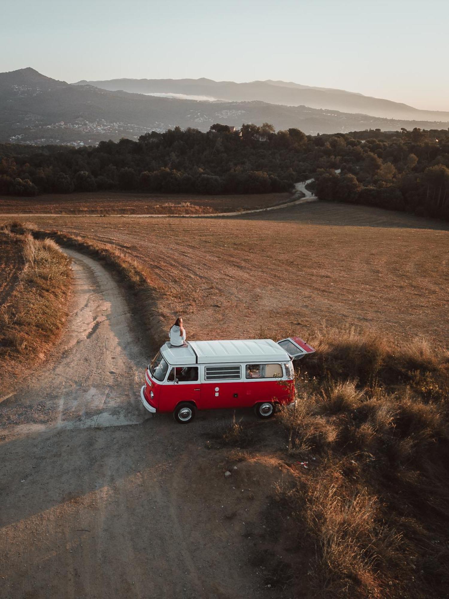 Retro Vw Kombi T2 Campervan L'Hospitalet de Llobregat Exterior foto