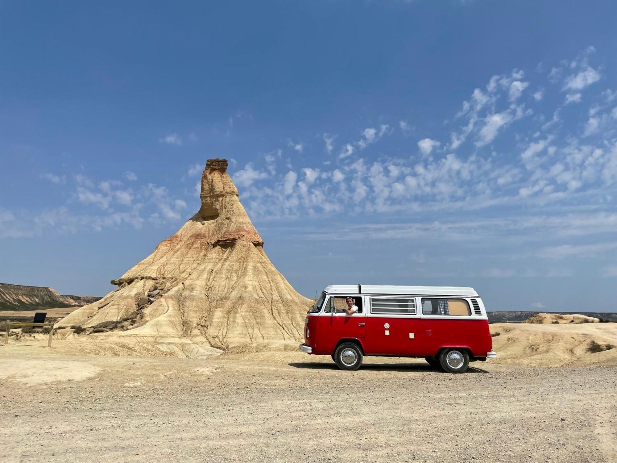 Retro Vw Kombi T2 Campervan L'Hospitalet de Llobregat Exterior foto