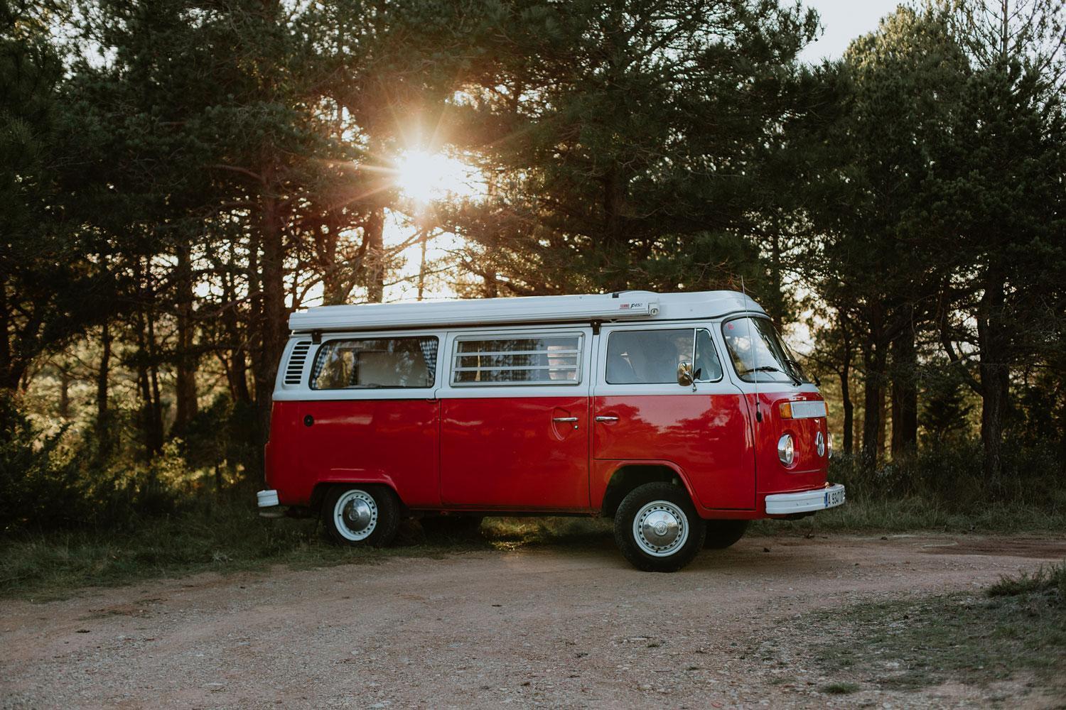 Retro Vw Kombi T2 Campervan L'Hospitalet de Llobregat Exterior foto